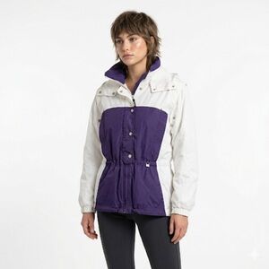 Nils Women’s Vintage 90s Ski Jacket Colorblock Size 8